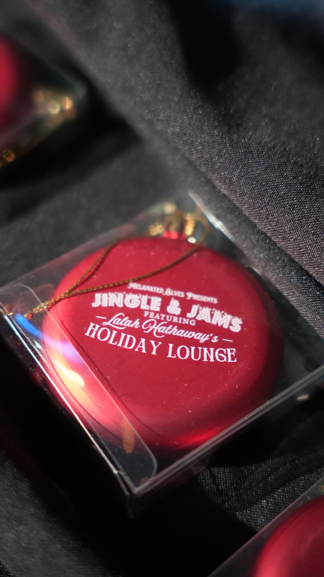 A Jingle & Jams holiday ornament keepsake